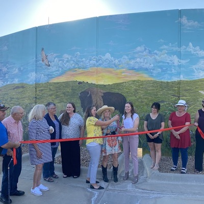 2023 KCMH Mural Ribbon Cutting